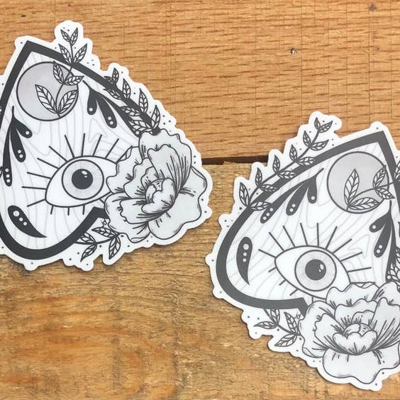 Autocollant Botanique Ouija pour la vente par jd.stitch