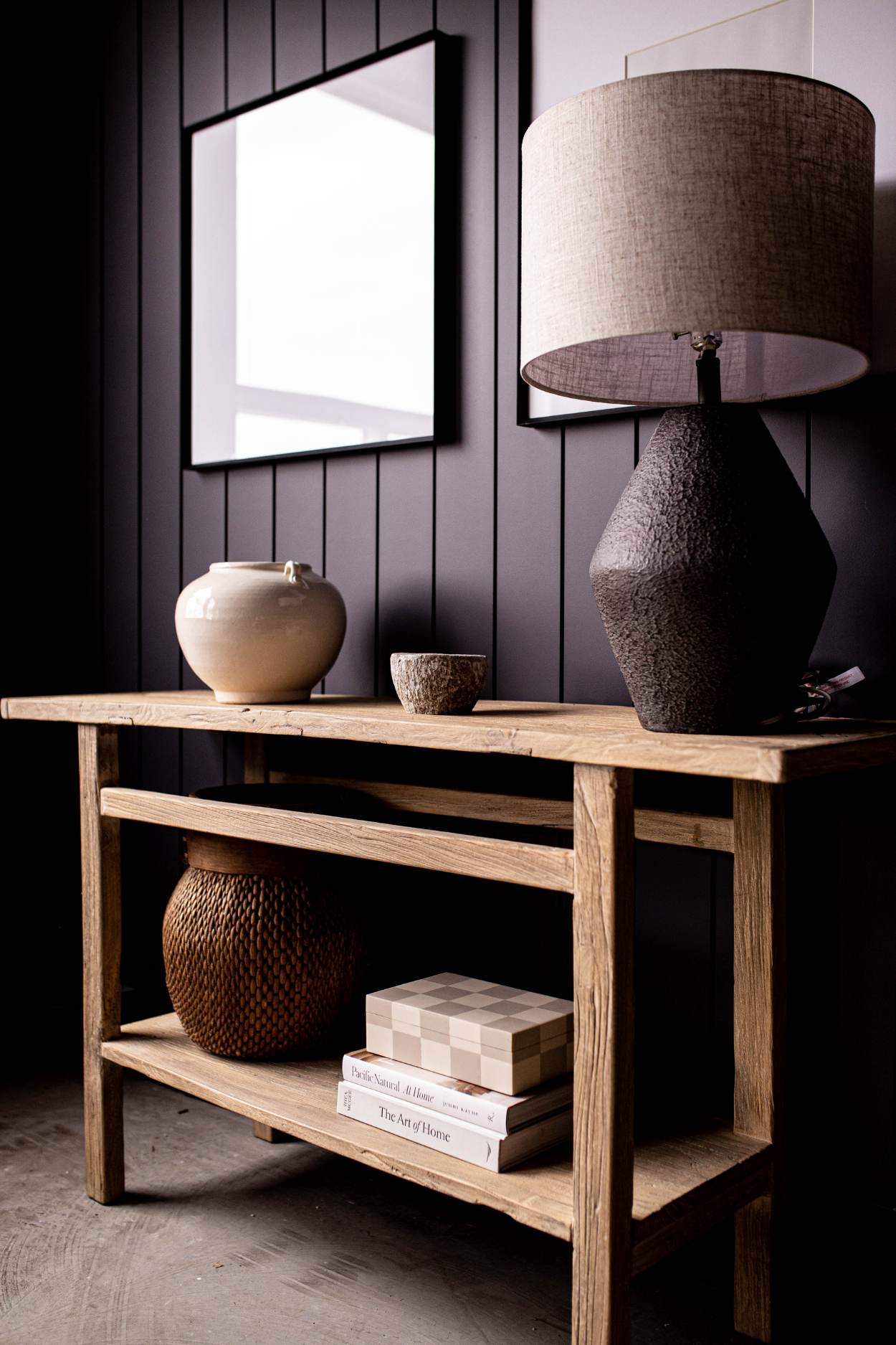 Luxe B Co - Wholesale Console Table - Alameda Reclaimed Elm Wood Console Entry Way Table 2