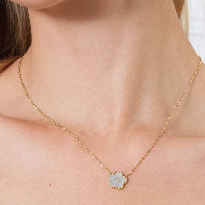BYREN | ÉLINE L'ATELIER - Wholesale Pendant/Charm Necklace - 224AQ53 stainless steel necklace