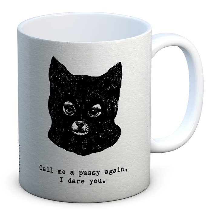 Brainbox Candy - Wholesale Coffee Mug - Funny Gift - Pussy Mug by Hayden Kays0
