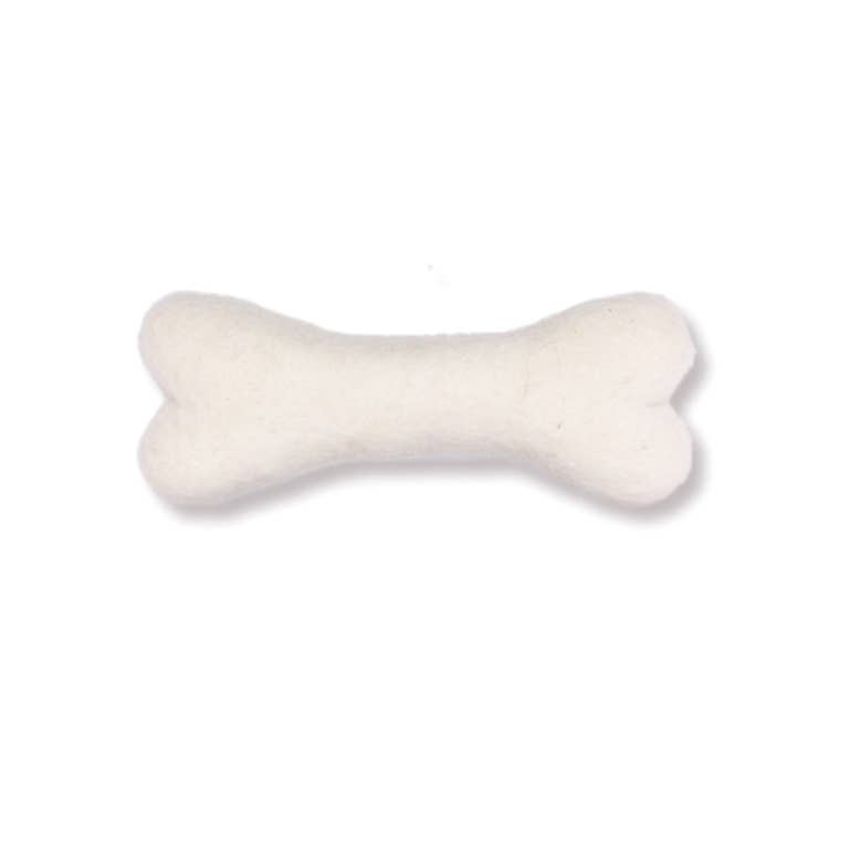 Ethical Global - Wholesale Pet Chew Toy - Dog - Eco Wool Dog Bones/Toys: Brown, Gray, White (Fair Trade)2