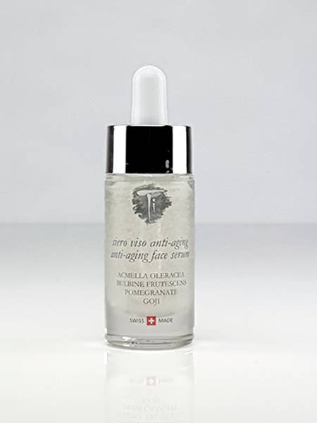 Sérum anti-âge à la grenade et aux baies de goji pour la vente par Tinsapono Natural Cosmetics