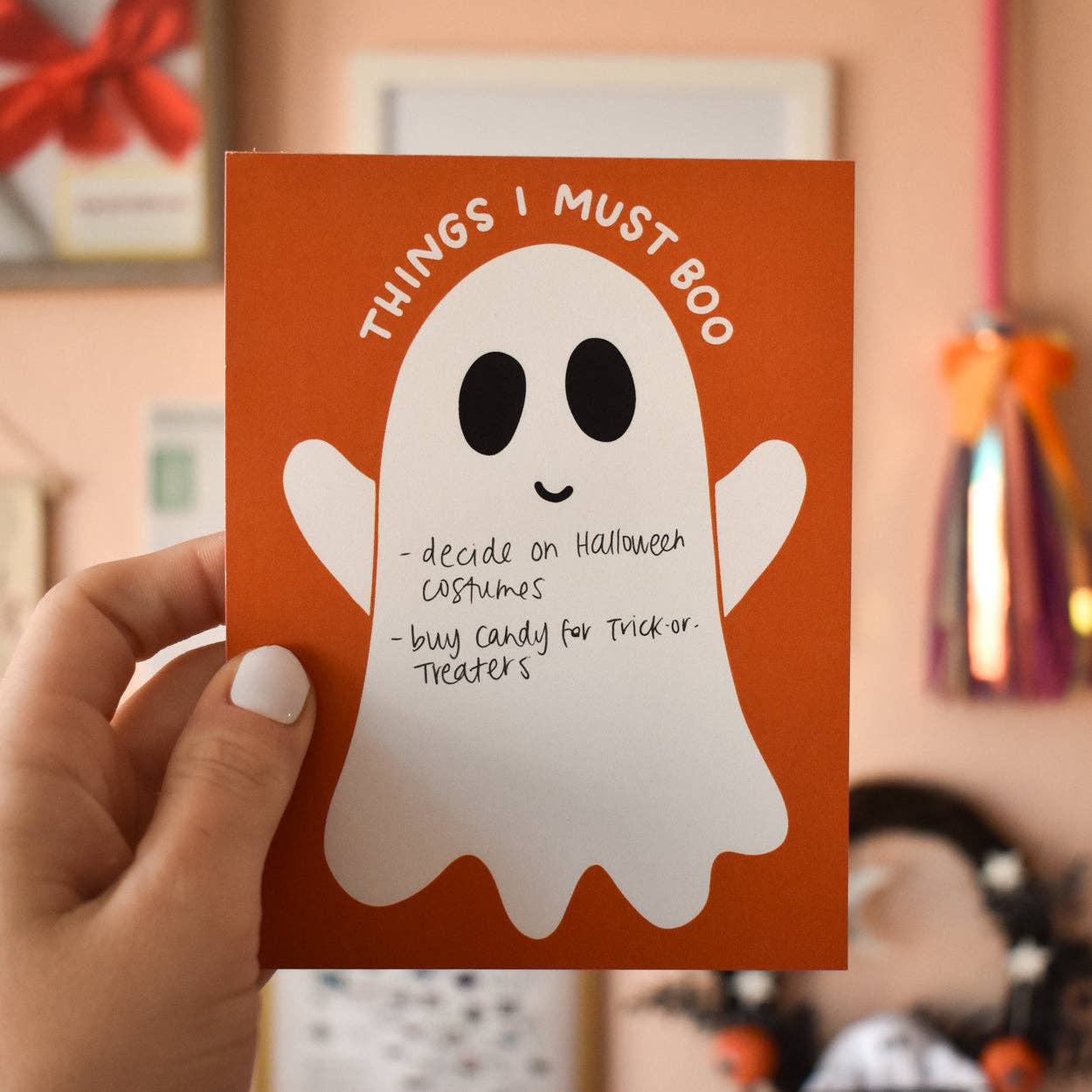 Kyn You Believe It - Wholesale Notepad - Things I Must Boo Notepad | Fall Stationery2