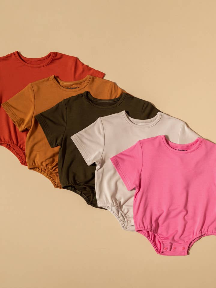 Pagliaccetto a bolle di bambù per la vendita all'ingrosso da parte di Little Organic Co