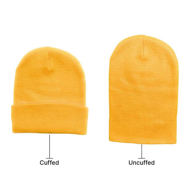 The Park Wholesale - Wholesale Beanie - Unisex - Beanies Caps Toboggan Cuffed Soft Knit in Bulk Multi-Color Plain Blank Wholesale113