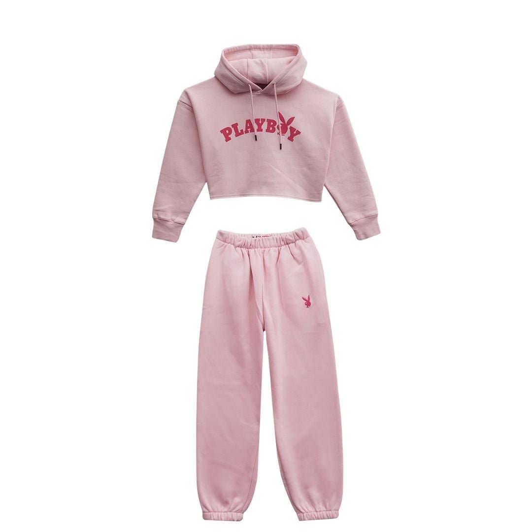 PLAYBOY - Wholesale Lounge Set - Women's - PB Logo Cropped Set3