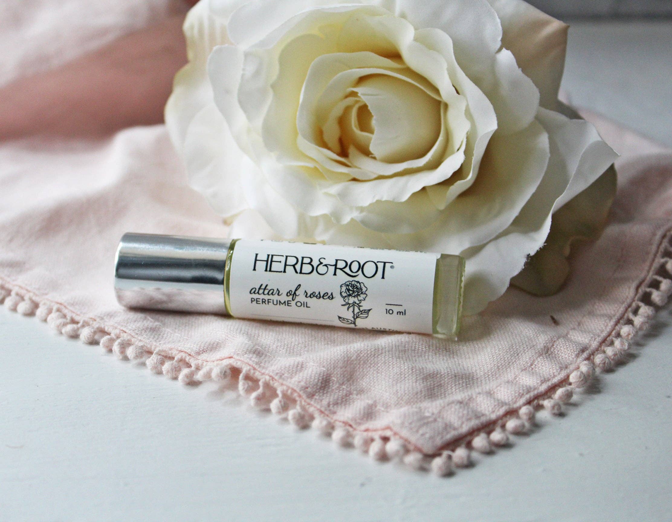 Herb & Root - Wholesale Roll-On Fragrance - Attar of Roses Perfume Oil- Rose and Sandalwood2