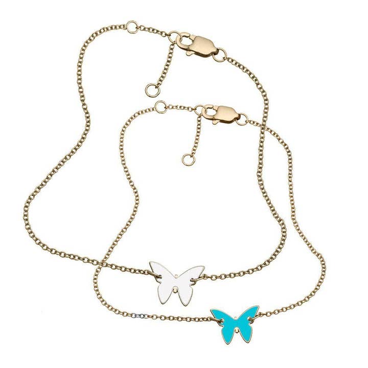 Bracelet Mariah en émail pour la vente par Jennifer Zeuner Jewelry