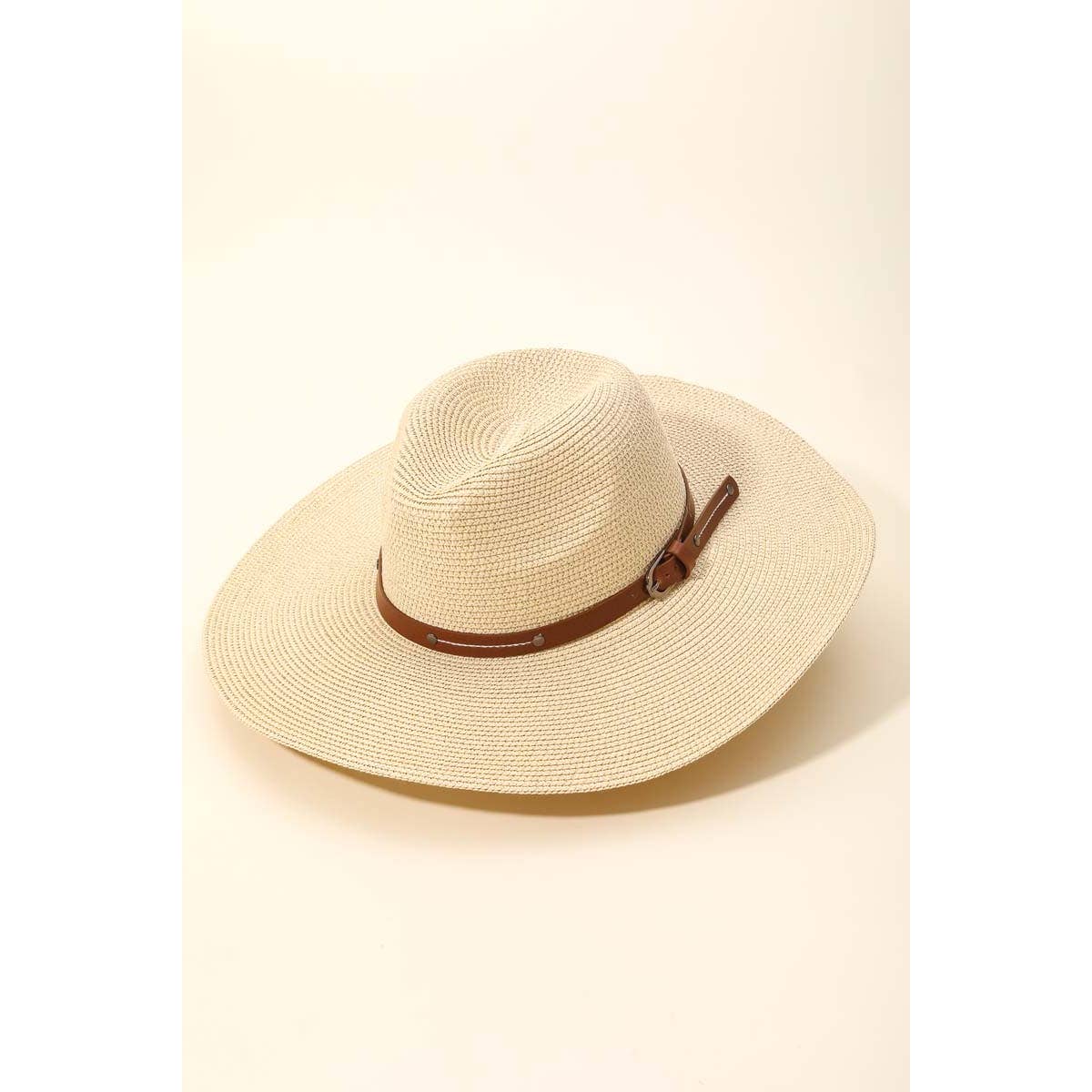 Anarchy Street - Vendita all'ingrosso Cappello di paglia - Donna - Cappello Fedora con fibbia intrecciata7