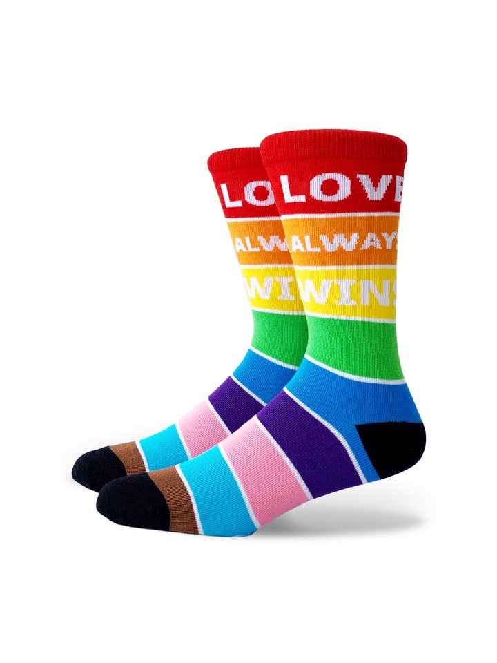 L'amour LGBTQ+ gagne toujours : Stripes pour la vente par TrendyLake