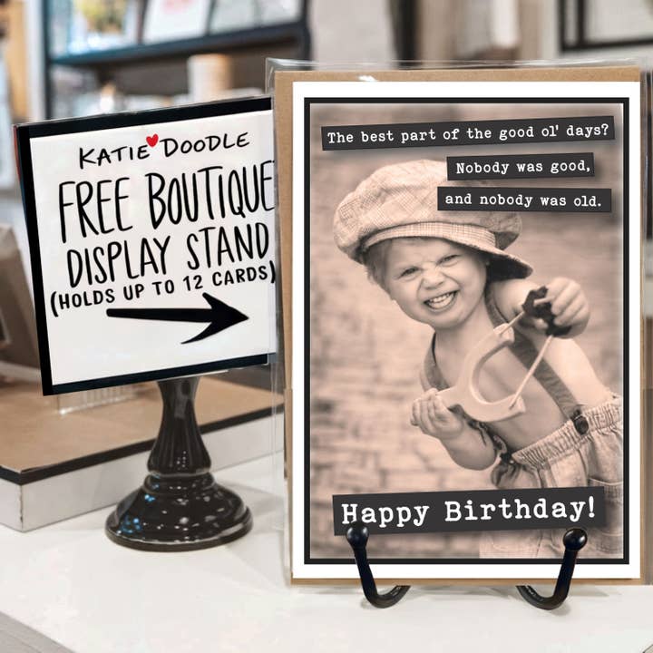 Katie Doodle | Boutique Greeting Cards & Birthday Gifts - Wholesale Birthday Card - Birthday Cards, Greeting Cards, Funny, Gifts for Men, USA