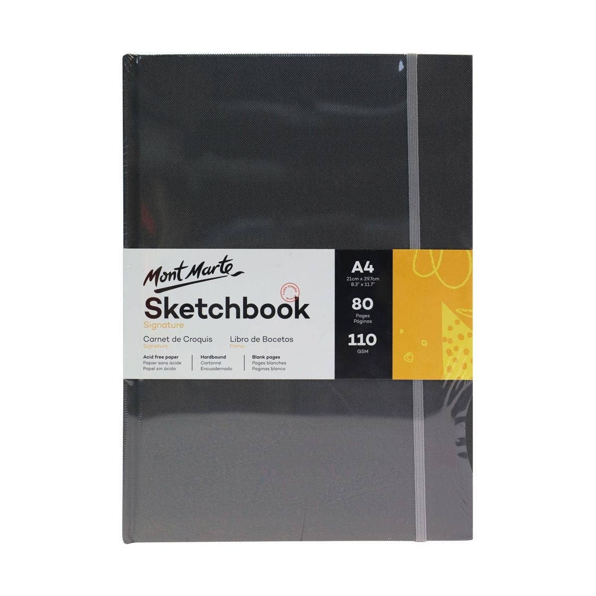 Mont Marte Usa, Inc. - Wholesale Sketchbook/Sketchpad - Hardbound Sketch Book Signature 110gsm A40