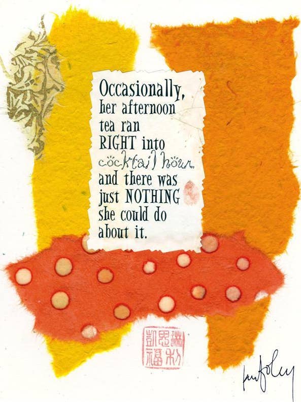 Teatime - Original wall art for wholesale by Ampersand Cards