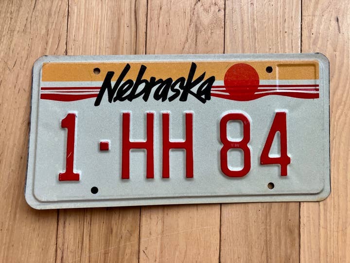 1990 Nebraska kentekenplaat voor wholesale door RusticPlates