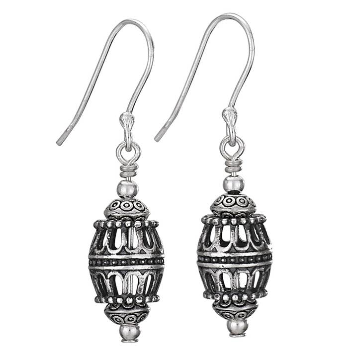 Barrel Beauty - Pendientes de plata de ley para venta al por mayor de Tiger Mountain Jewelry