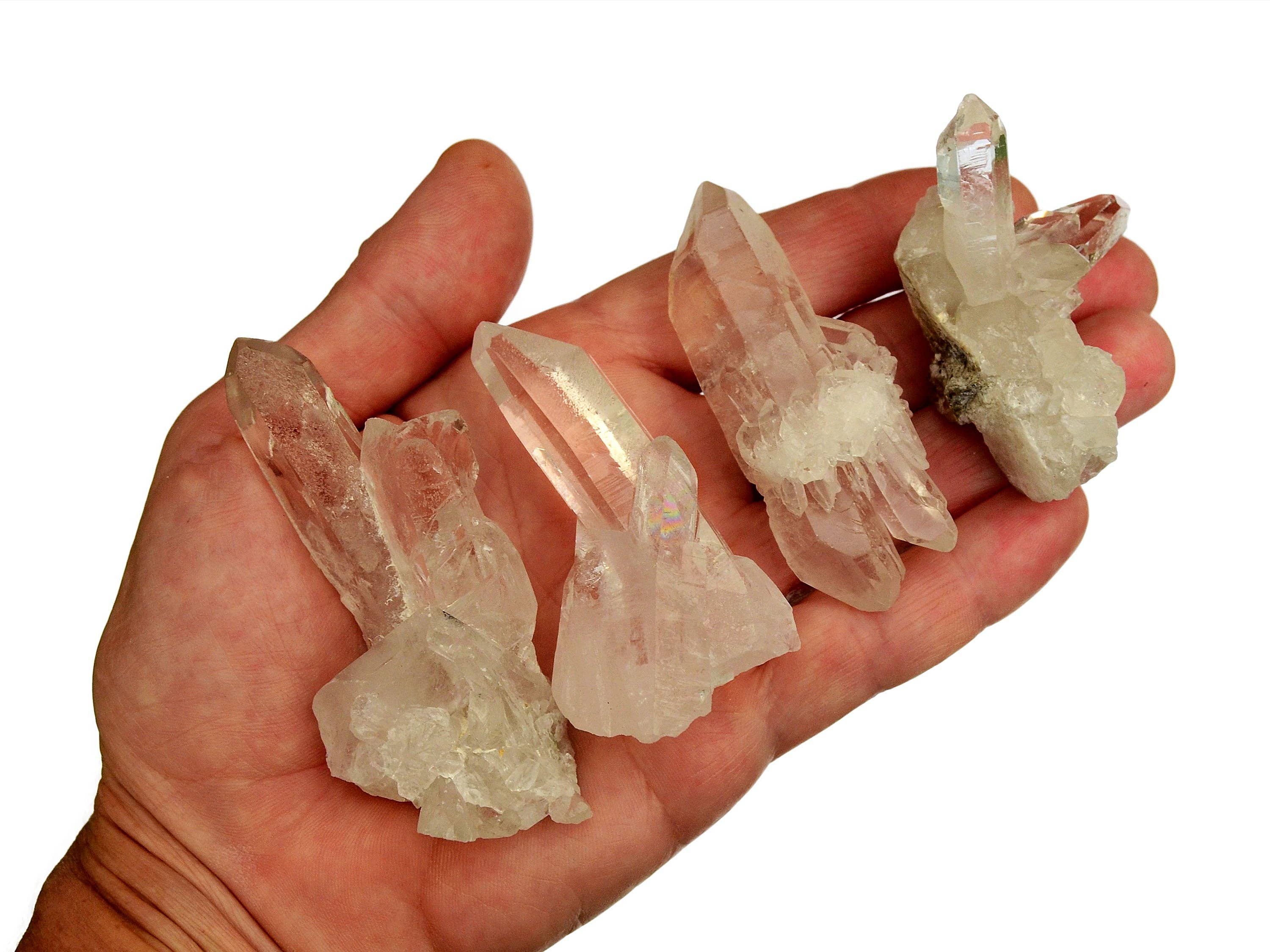 Kaia & Crystals - Wholesale Spiritual Stone/Crystal - Mini Clear Quartz Druzy (Brazil) Extra Quality (8g - 50g)9