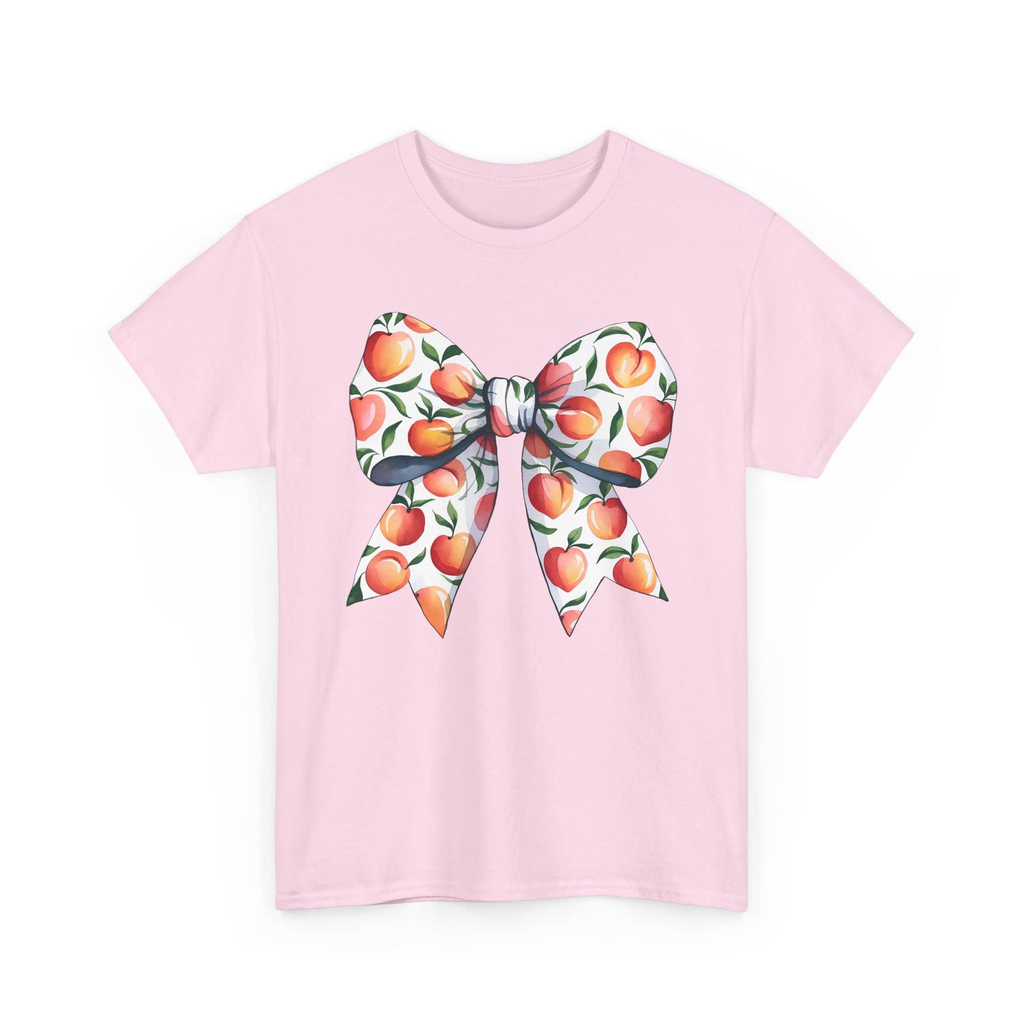 NVC Ecommerce LLC - Wholesale Graphic Sweatshirt - Women's - Peach Coquette Bow T-Shirt, Farmhouse Sweatshirt, Fruit1