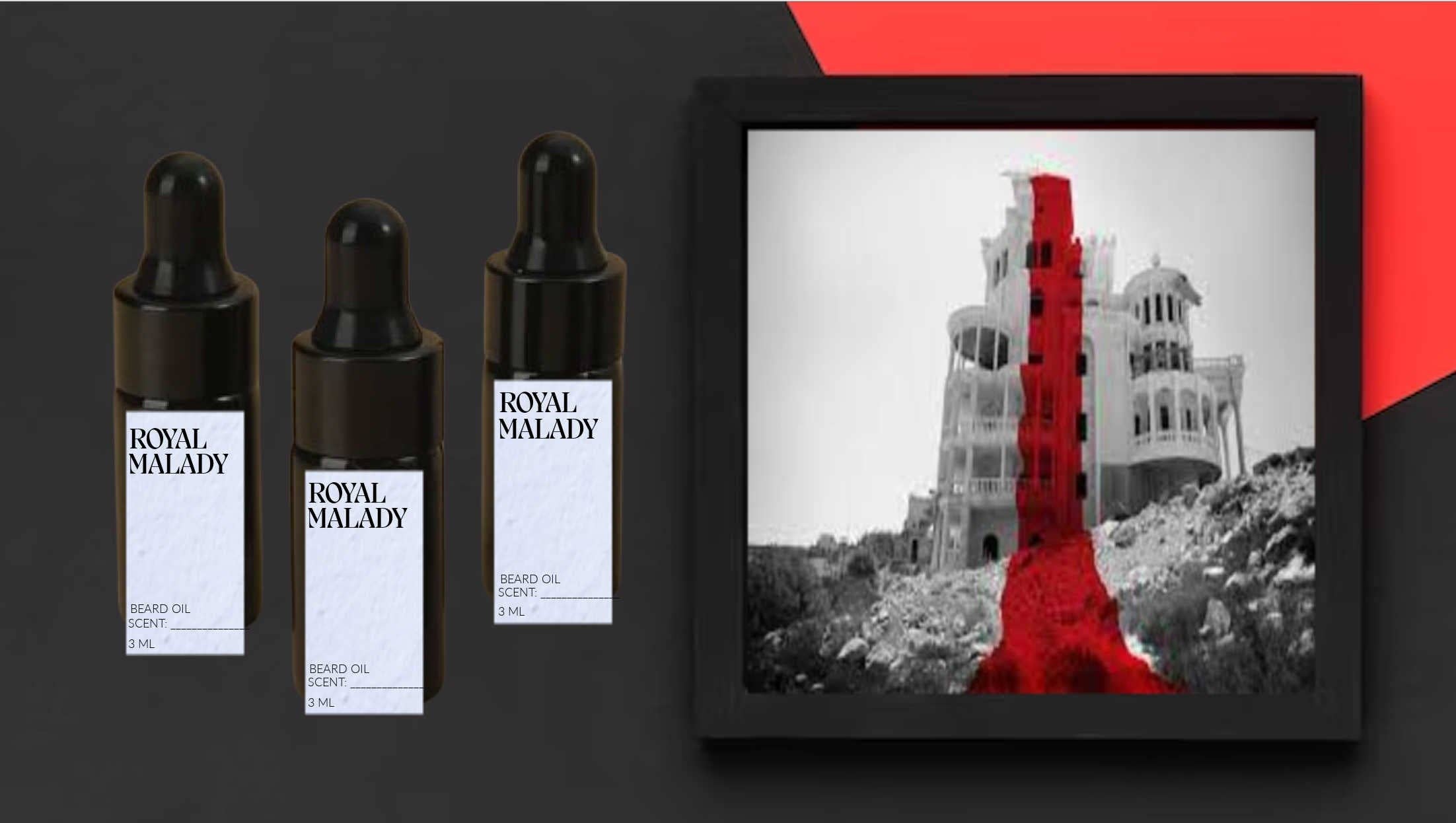 Aceite para barba Royal Malady para venta al por mayor de Royal Malady