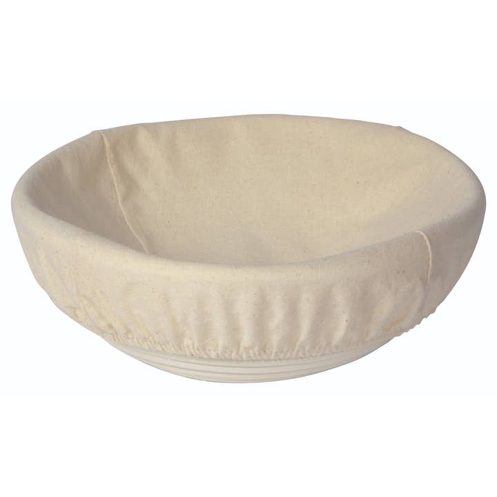 Now Designs by Danica - Wholesale Bread Pan - Banneton Natural Cotton Liner Round0