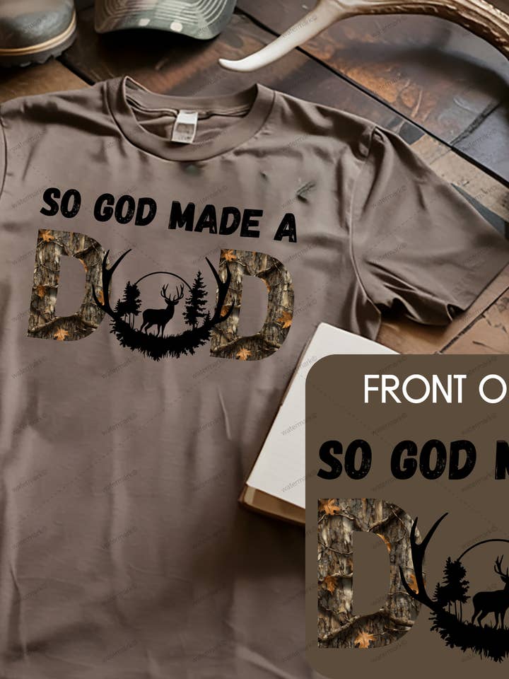 God made a dad for wholesale by Faithfully Designed