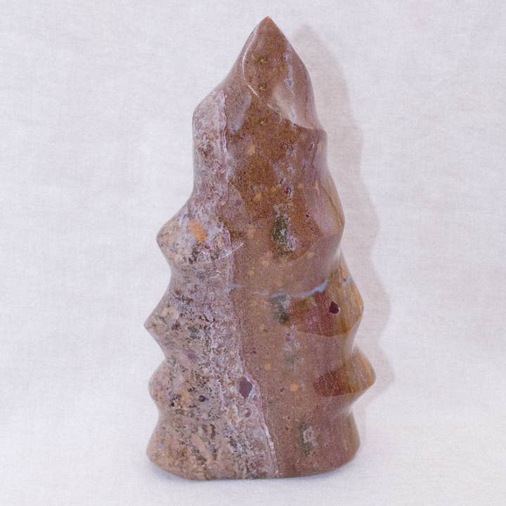 Tiny Rituals - Wholesale Spiritual Stone/Crystal - Ocean Jasper Flame - AAA Premium Quality42