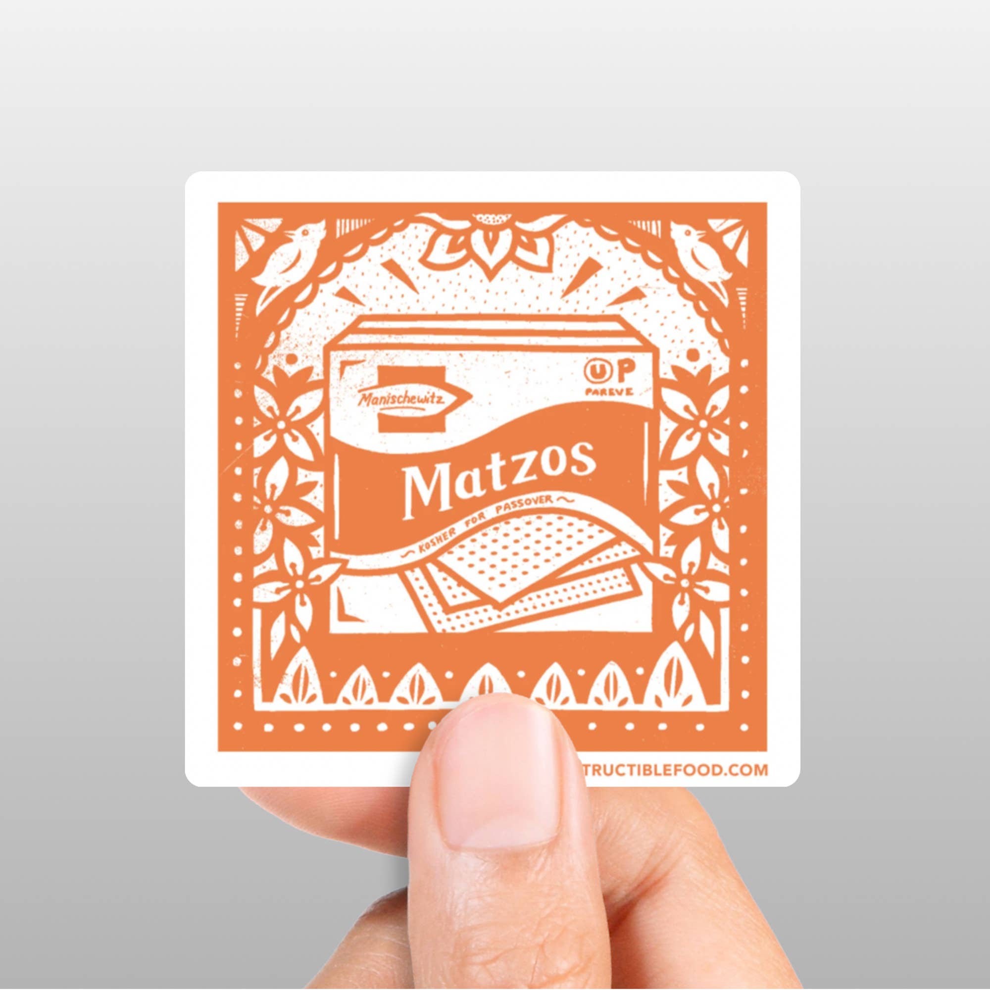 Indestructible Food - Wholesale Sticker - Matzos Sticker0