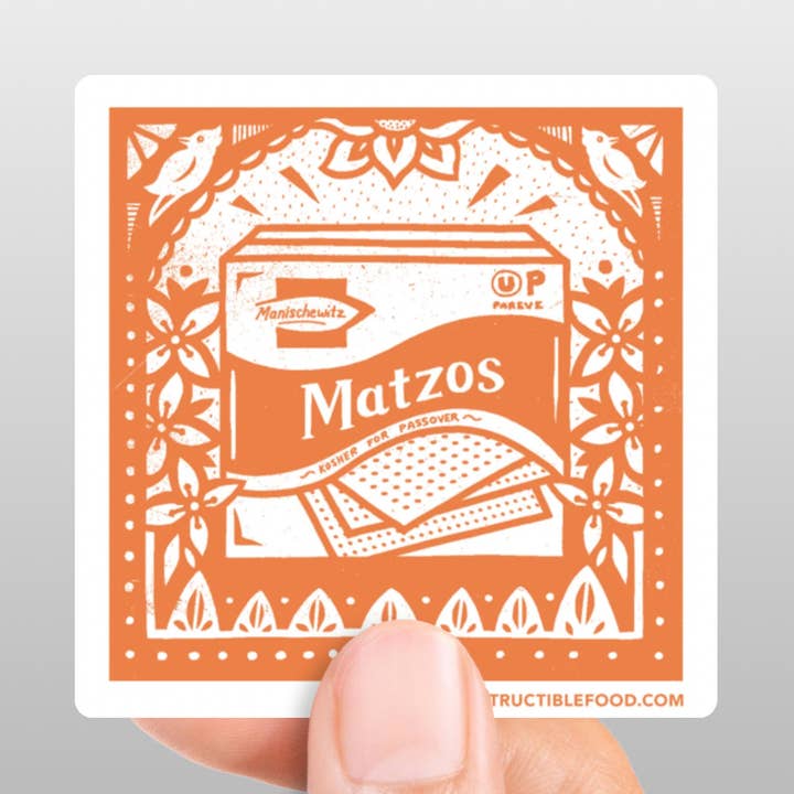 Indestructible Food - Wholesale Sticker - Matzos Sticker0