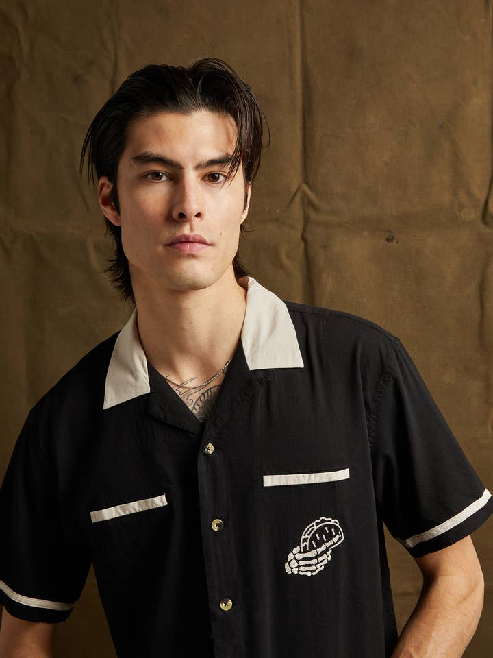 Pyknic - Wholesale Button Down Shirt - Unisex - Tacos & Beer Casual Button Down Shirt Men Women3