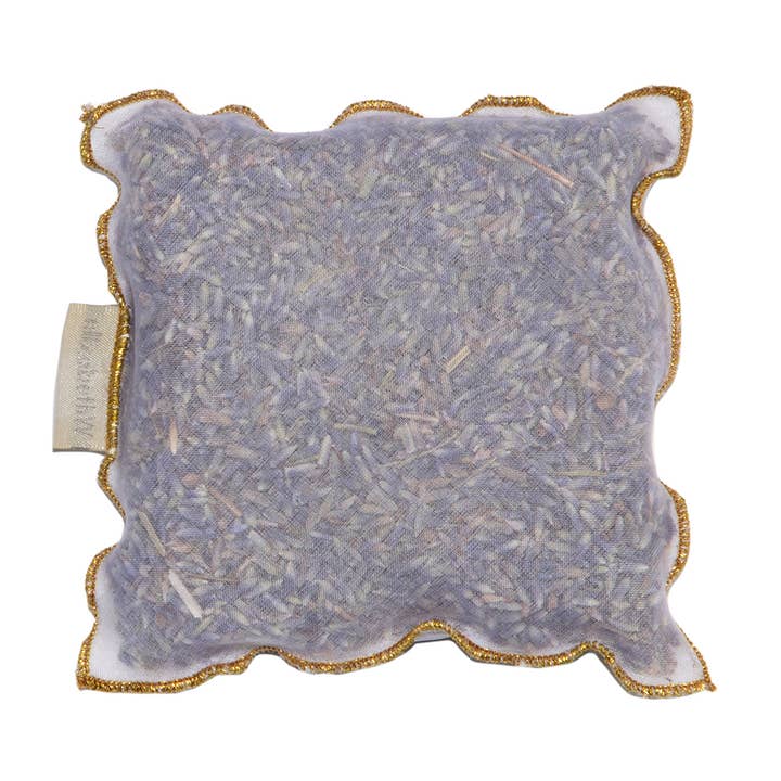 elizabethW - Wholesale Sachet - Lavender Sachet - Gold Edge0