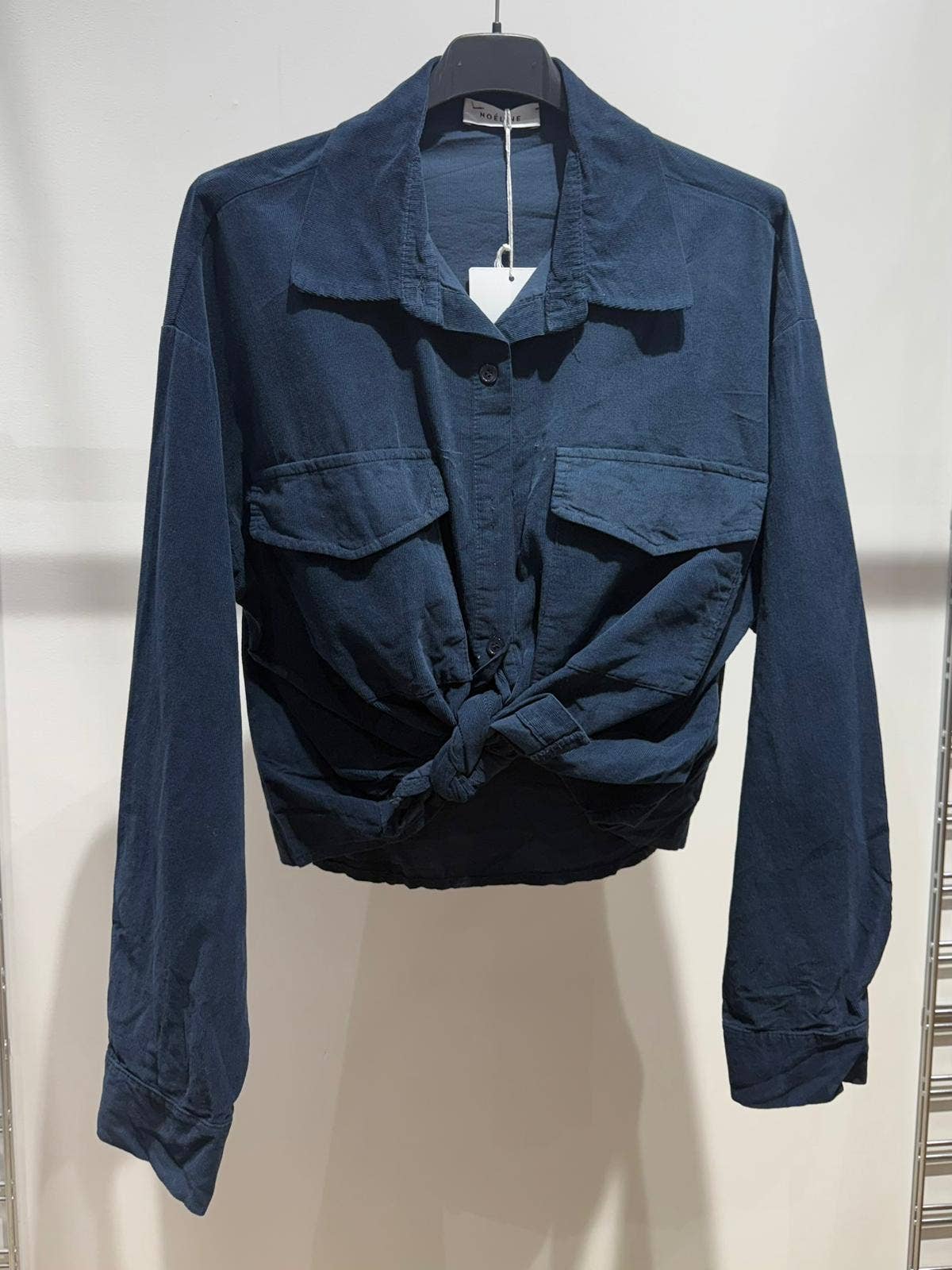 NOELINE - Wholesale Button Down Shirt - Women's - Velvet shirt 203444