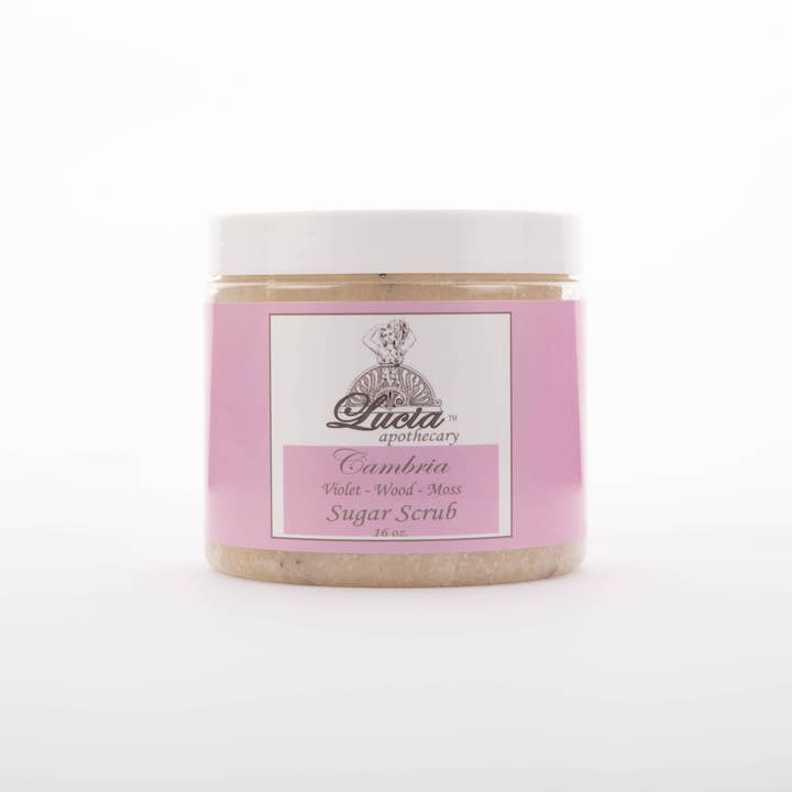 Cambria Sugar Scrub for wholesale by Lucia Apothecary, LLC