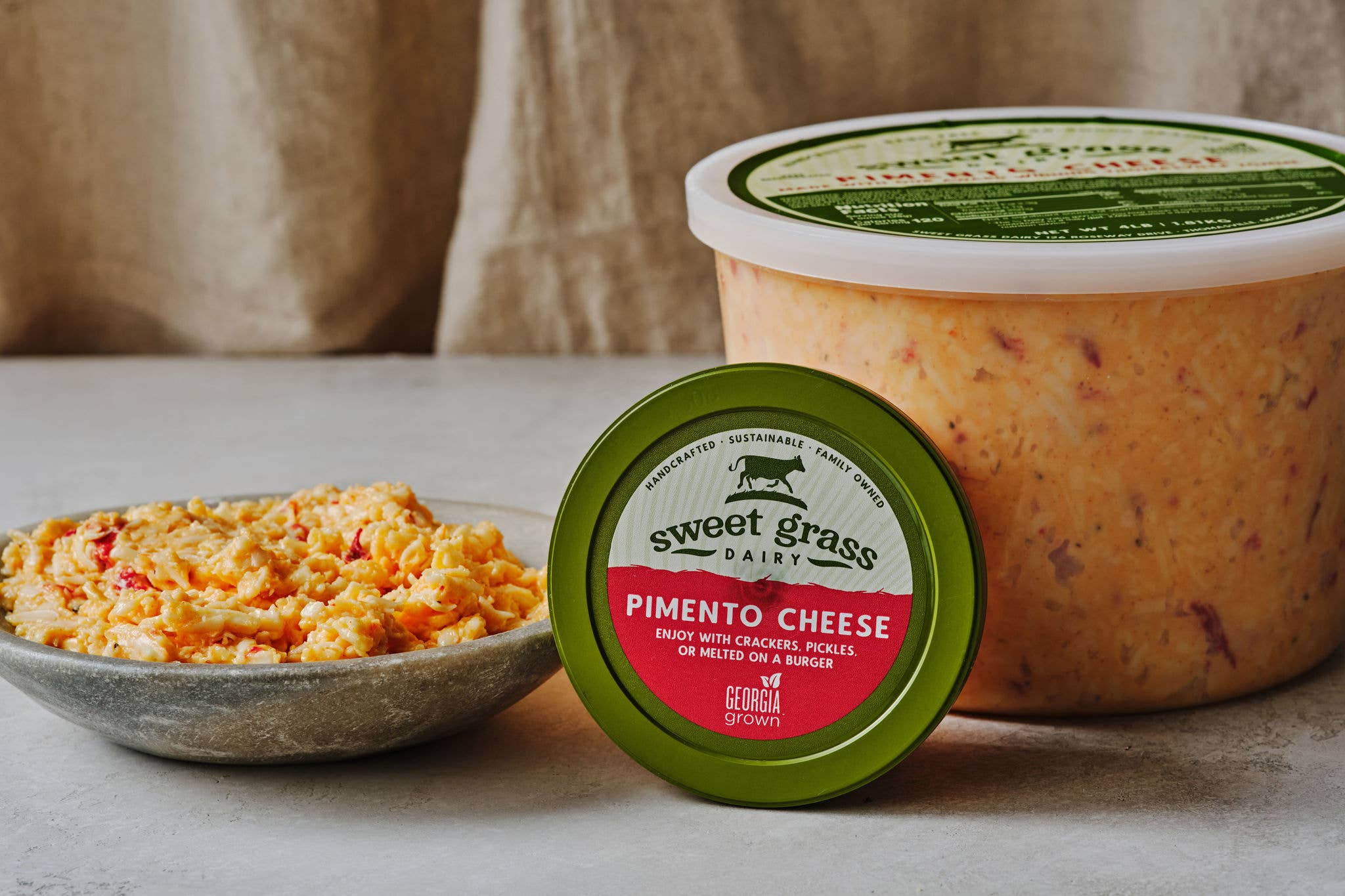 Sweet Grass Dairy - Wholesale Cheese - Pimento Cheese