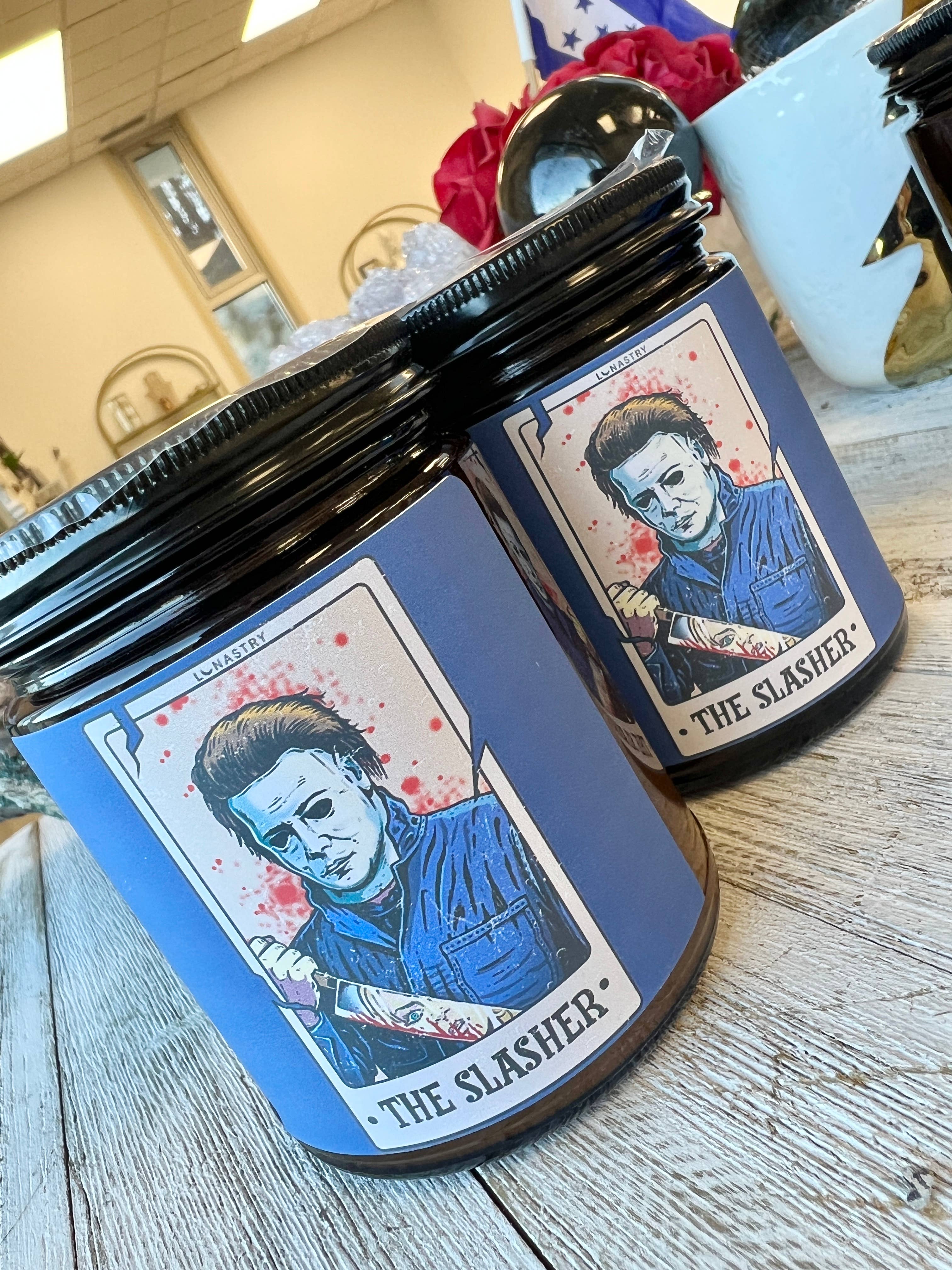 Lunastry - Wholesale Jar/Filled Candle - The Monster Frankenstein Candle3