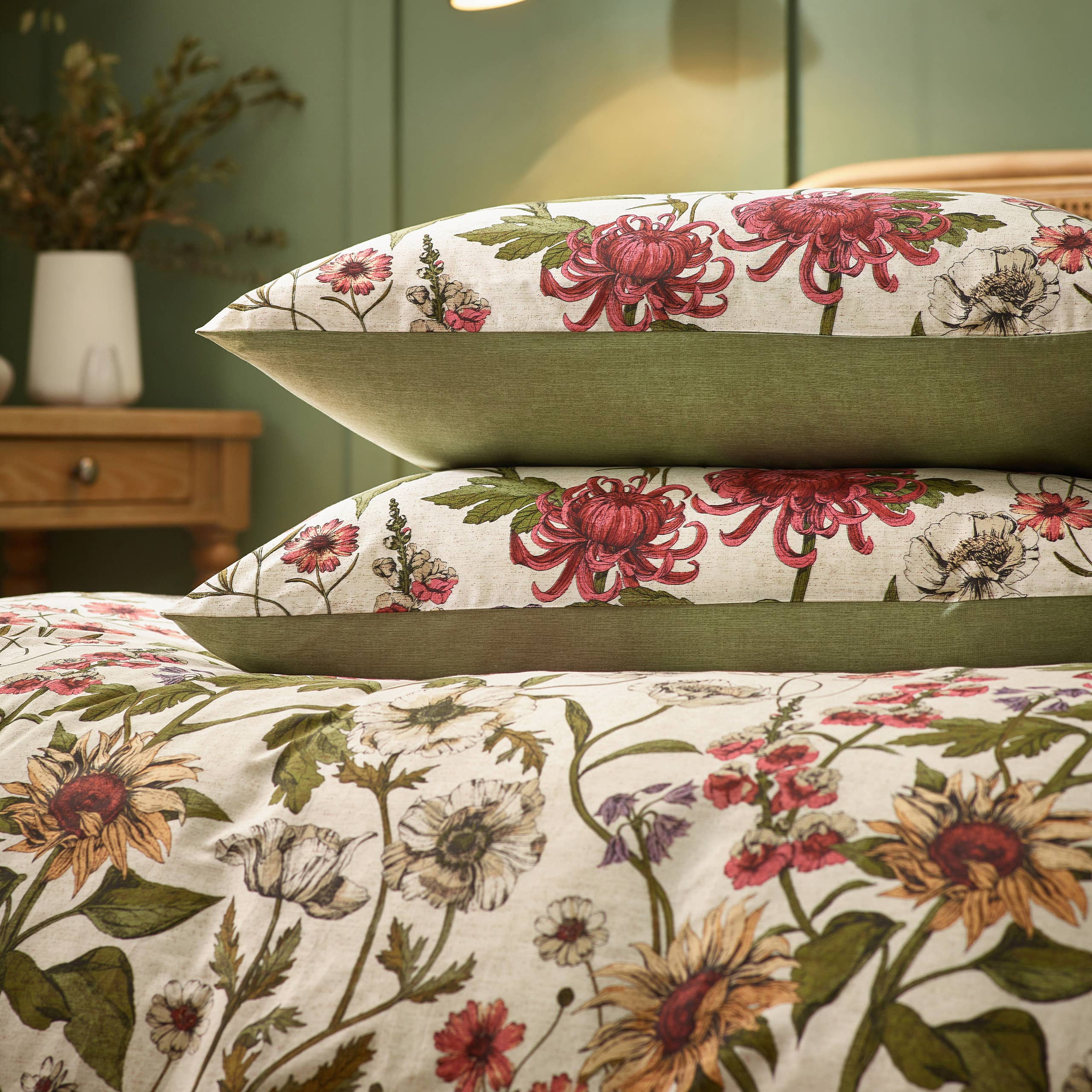 Wallflower Duvet Cover Set Natural for wholesale on Faire1