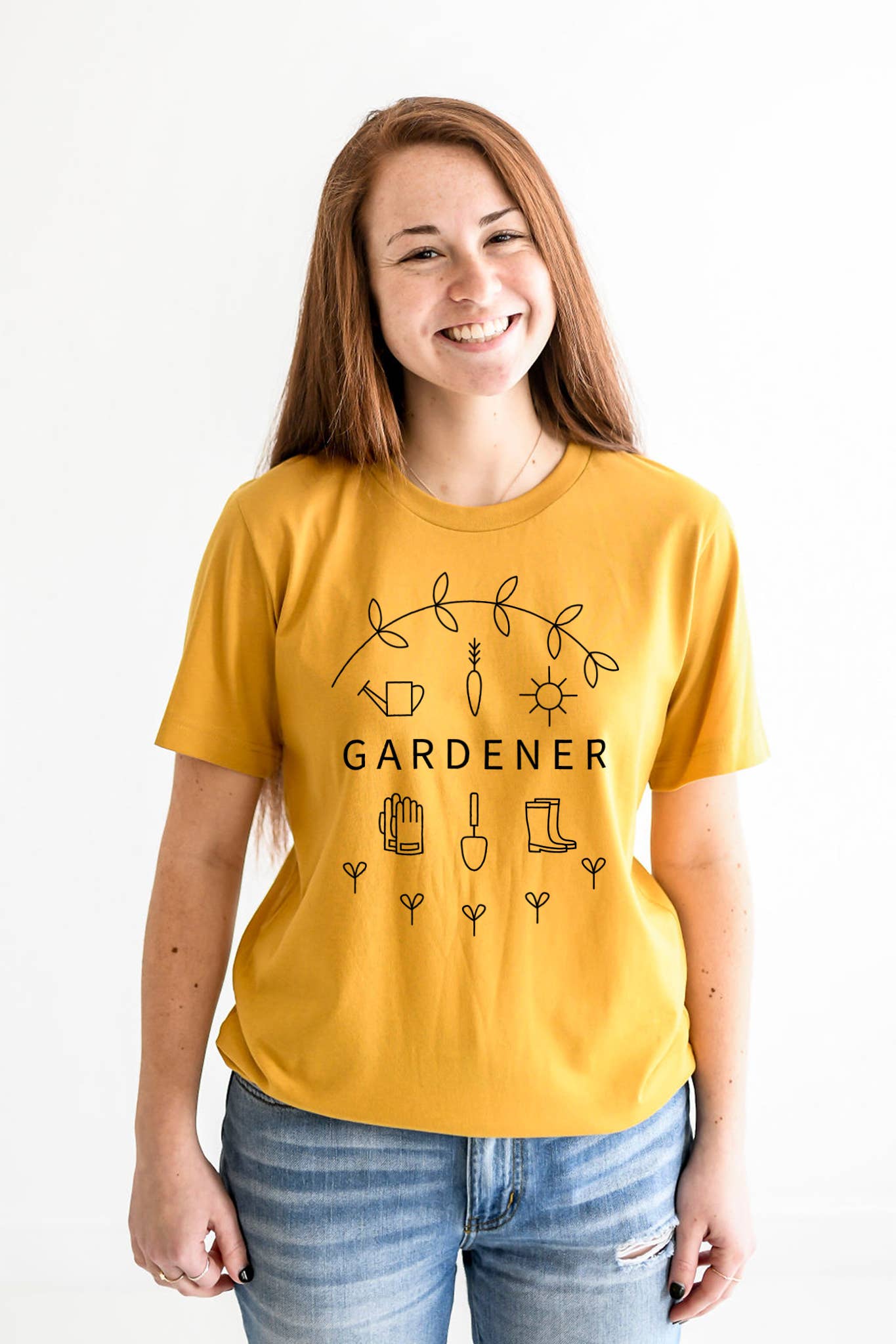 Nature Supply Co - Wholesale Screen Printed T-Shirt - Women's - Gardener Graphic Tee | Womens Clothing Garden T Shirts0