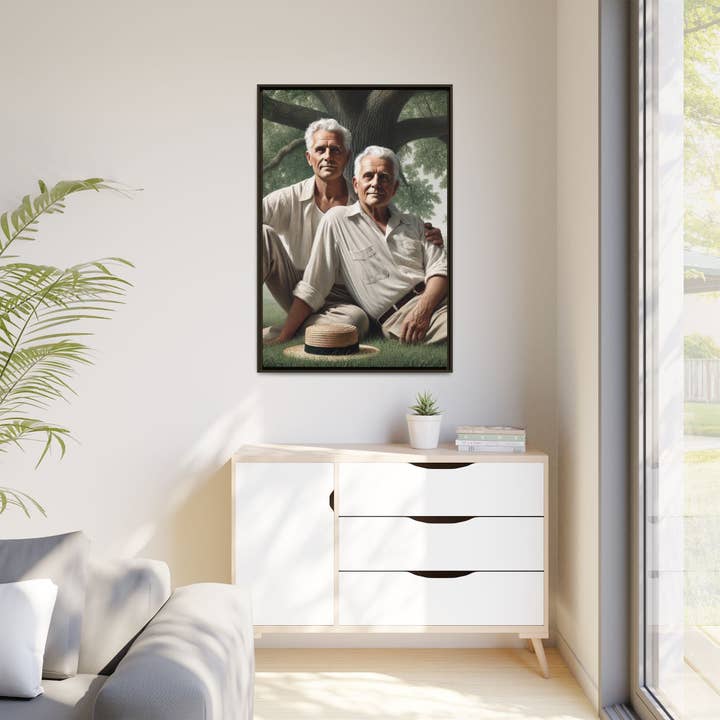 Walt & Pete - Wholesale Painting/Drawing - Missing Art Studies - Grant 05625