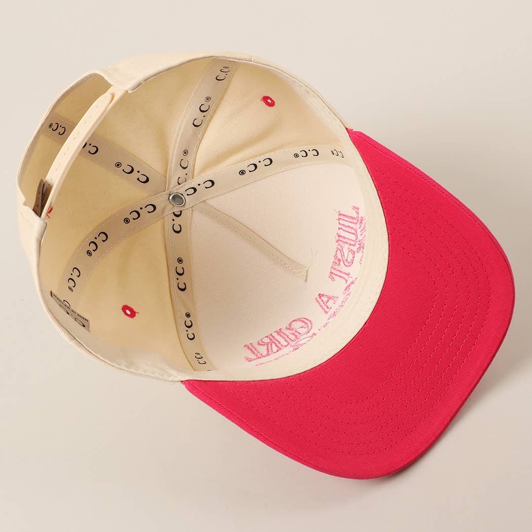 Fashion City - Wholesale Trucker Hat - Women's - Just A Girl Who Loves Jesus Embroidery Trucker Hat14