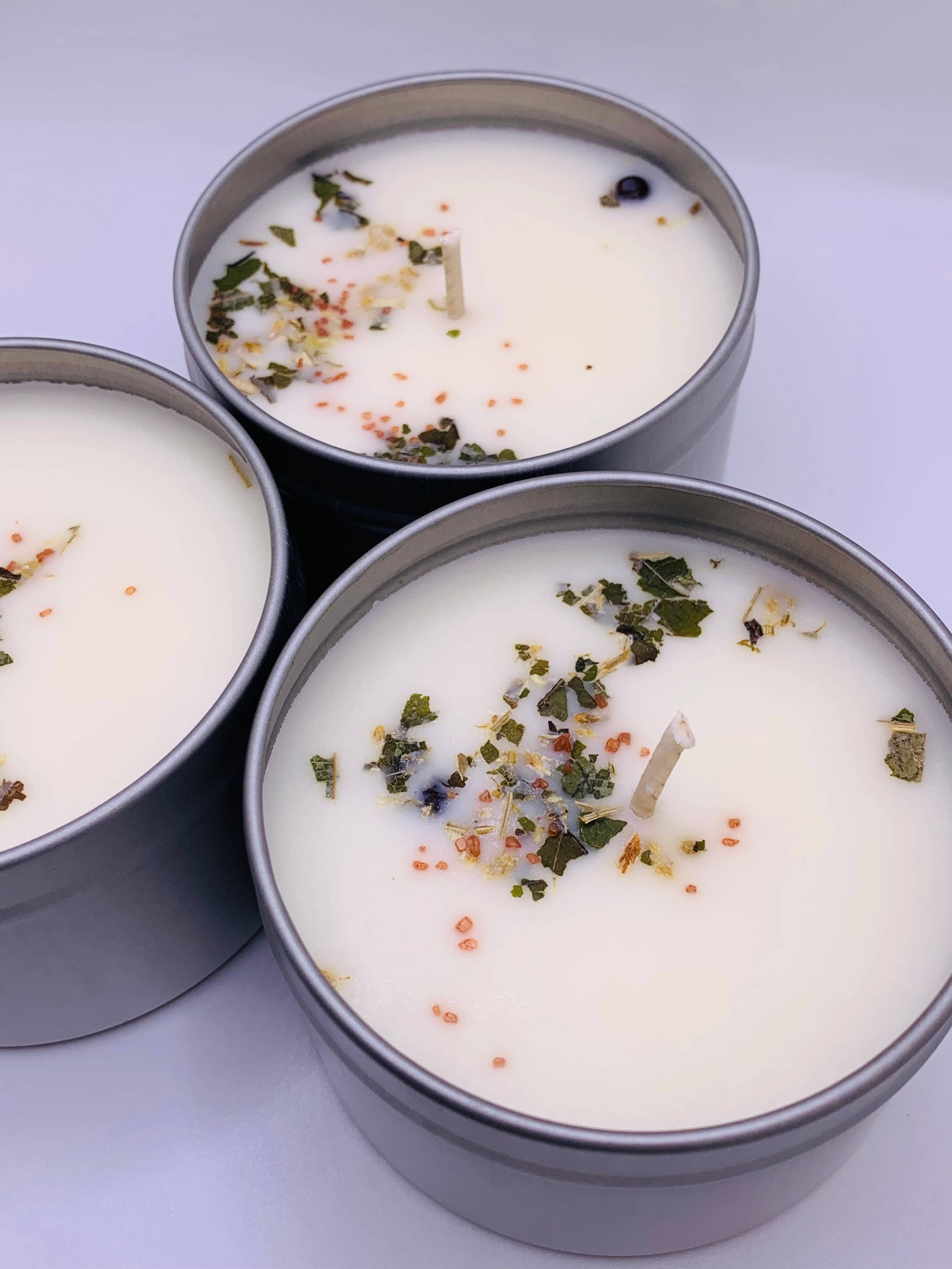 Bet's Bars - Wholesale Travel Candles - Botanical Sprinkled Soy Wax Candles16