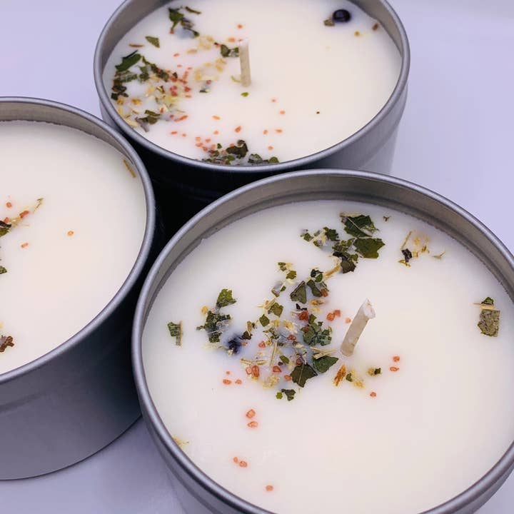 Bet's Bars - Wholesale Travel Candles - Botanical Sprinkled Soy Wax Candles16