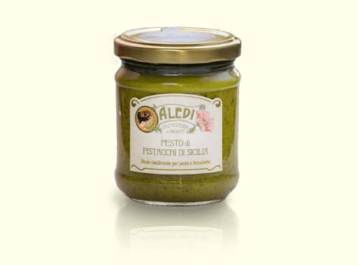 Aledi Pasticceria in Bronte - Wholesale Pesto - Sicilian Pistachio Pesto - 90 g