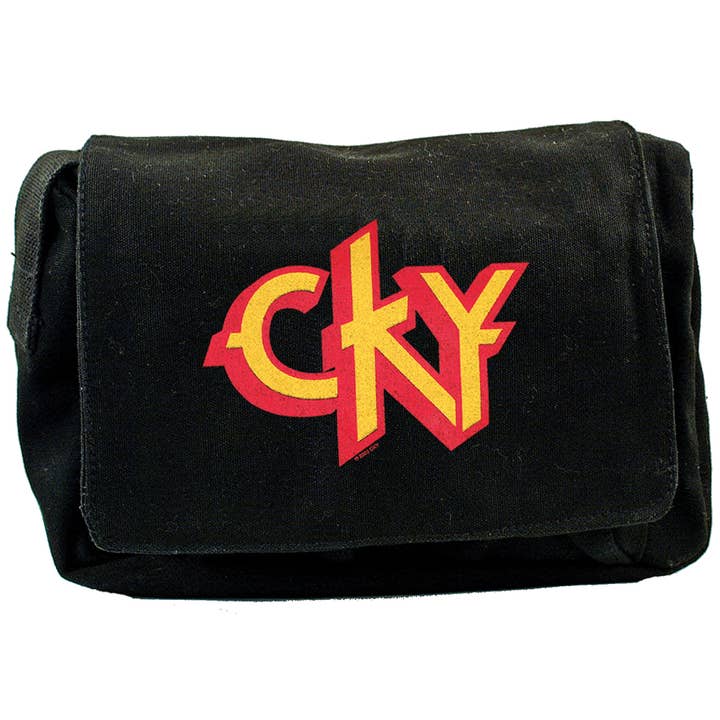 CKY - Logo Messenger-Tasche - Einheitsgröße / Schwarz für den Großhandel von Official Store