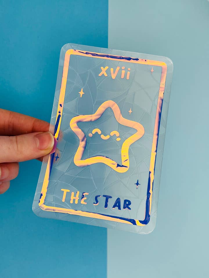 The Star Tarot Card Suncatcher for wholesale by Poppodopolis