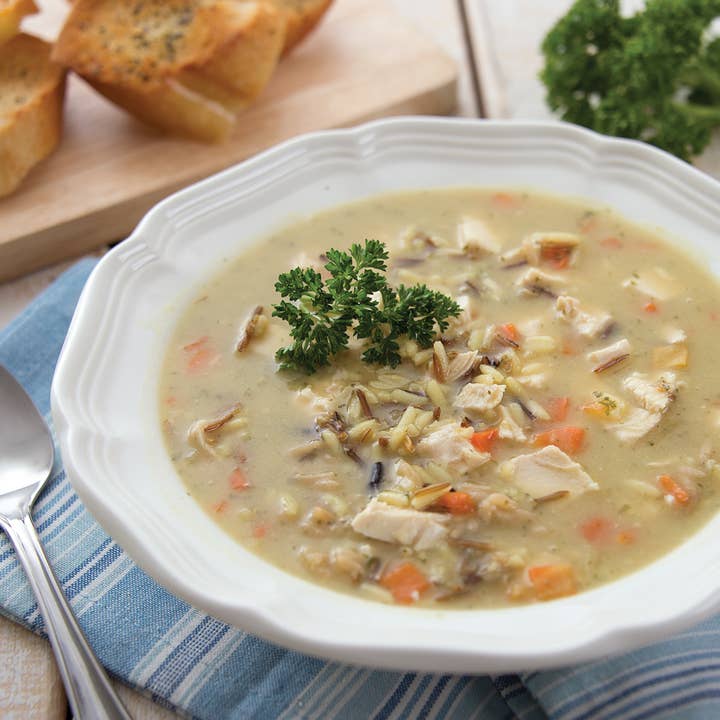 Chicken & Wild Rice Soup for wholesale by Rada Cutlery