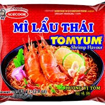 L&F Universal Goods - Wholesale Ramen - Acecook Mi Lau Thai Shrimp 30bags/83g0