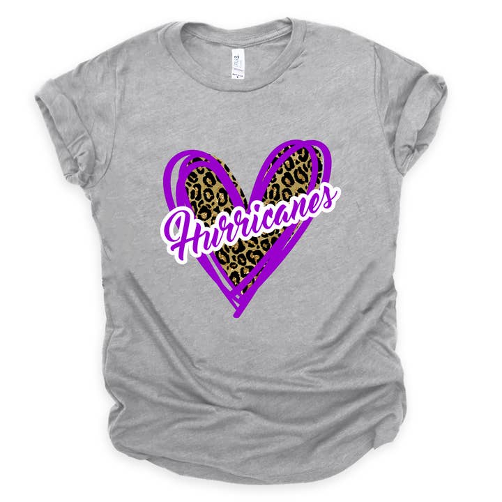 Team Spirit Leopard Heart voor wholesale door Avenue J