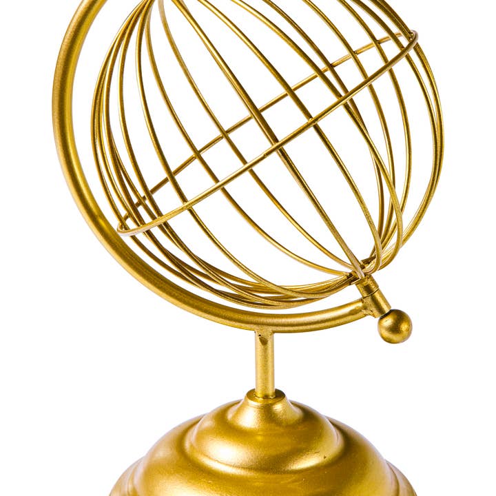 Globe - Méridiens dorés pour la vente par Novità Home