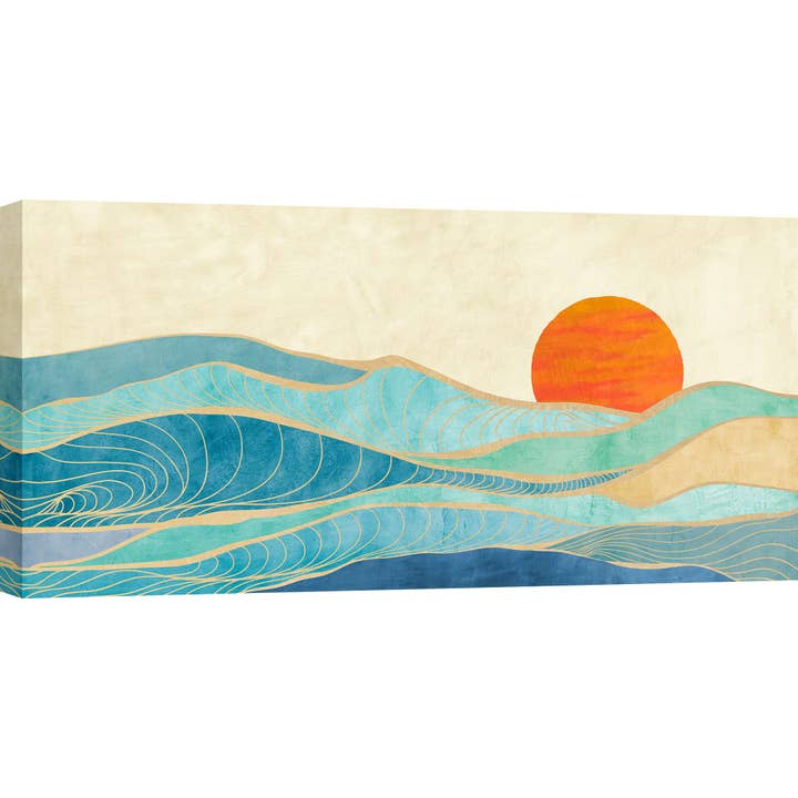 Selected Artworks Italia - Wholesale Canvas Art - Painting on canvas: Sayaka Miko, Tidal Wave