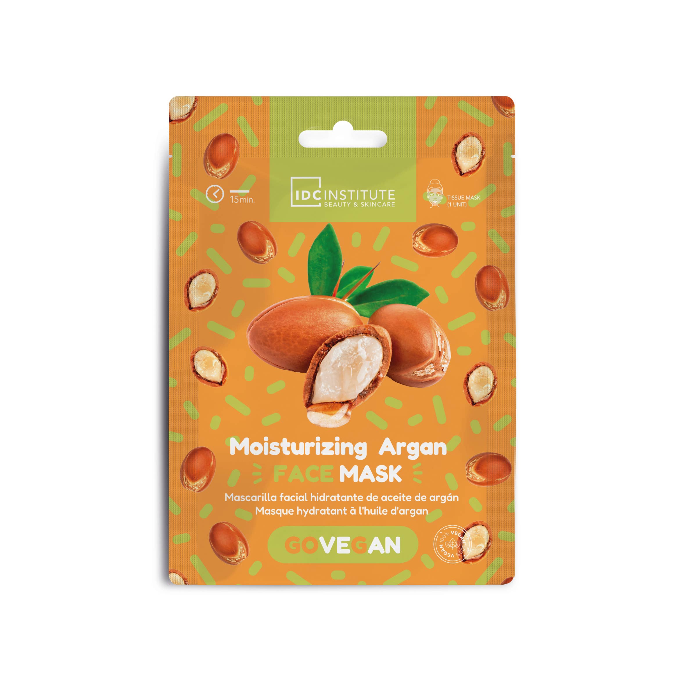 Kontiki - Wholesale Skincare Face Mask - GoVegan Fabric Face Mask - IDC INSTITUTE0