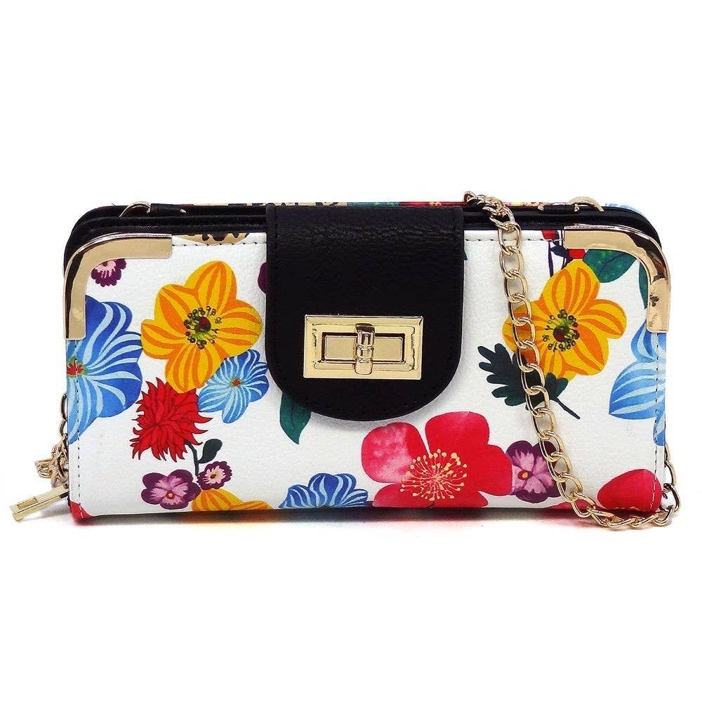 MiMi Wholesale - Wholesale Crossbody Bag - Women's - AD041 Turn Lock Crossbody Wallet13