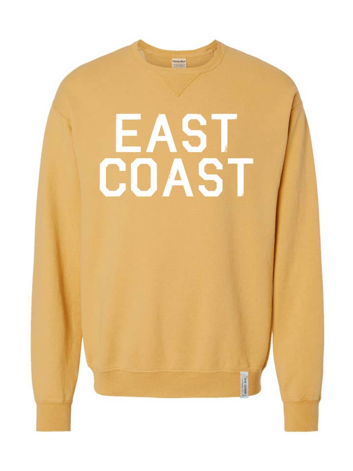 One Ocean Apparel Co.. - Wholesale Graphic Sweatshirt - Unisex - EAST COAST Crewneck - CUSTOM COLORS1